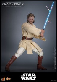 Obi-Wan Kenobi Star Wars Episode II Attack of the Clones 1/6 Action Figure by Hot Toys