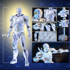 Iron Man Mark IV (Sub-Zero Fractal Armor) Exclusive Iron Man 2 Action Figure 1/6 by Hot Toys