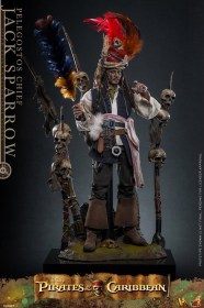 Pelegostos Chief Jack Sparrow DX Pirates of the Caribbean Dead Man's Chest 1/6 Action Figure by Hot Toys