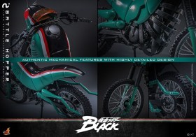 Battle Hopper Kamen Rider Black Vehicle 1/6 Figure by Hot Toys