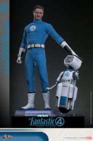 Mister Fantastic & H.E.R.B.I.E. The Fantastic Four First Steps 2-Pack 1/6 Action Figure by Hot Toys