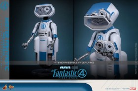 Mister Fantastic & H.E.R.B.I.E. The Fantastic Four First Steps 2-Pack 1/6 Action Figure by Hot Toys