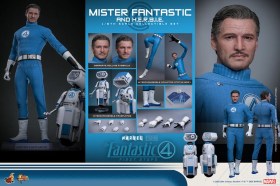 Mister Fantastic & H.E.R.B.I.E. The Fantastic Four First Steps 2-Pack 1/6 Action Figure by Hot Toys