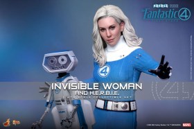 Invisible Woman & H.E.R.B.I.E. The Fantastic Four First Steps 2-Pack 1/6 Action Figure by Hot Toys