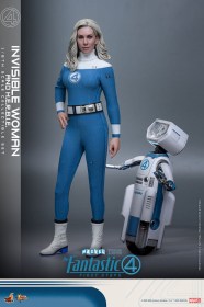 Invisible Woman & H.E.R.B.I.E. The Fantastic Four First Steps 2-Pack 1/6 Action Figure by Hot Toys