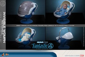 Invisible Woman & H.E.R.B.I.E. The Fantastic Four First Steps 2-Pack 1/6 Action Figure by Hot Toys