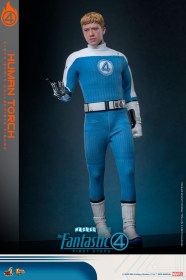 Human Torch The Fantastic Four First Steps 1/6 Action Figure by Hot Toys