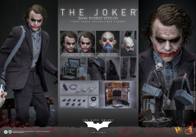 The Joker (Bank Robber Version) The Dark Knight DX 1/6 Action Figure by Hot Toys