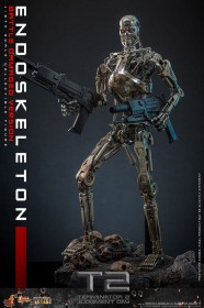 Endoskeleton (Battle Damaged Version) Terminator 2 Judgment Day 1/6 Action Figure by Hot Toys