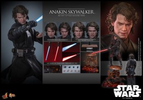 Anakin Skywalker Star Wars Episode III Revenge of the Sith 1/6 Action Figure by Hot Toys