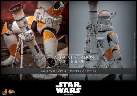 212th Attack Battalion Clone Trooper Deluxe Version Star Wars The Clone Wars 1/6 Action Figure by Hot Toys