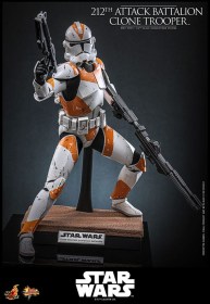 212th Attack Battalion Clone Trooper Star Wars The Clone Wars 1/6 Action Figure by Hot Toys