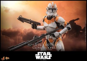 212th Attack Battalion Clone Trooper Star Wars The Clone Wars 1/6 Action Figure by Hot Toys