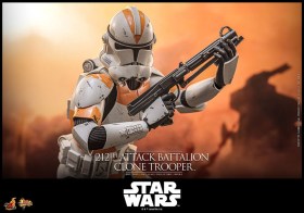 212th Attack Battalion Clone Trooper Star Wars The Clone Wars 1/6 Action Figure by Hot Toys