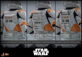 212th Attack Battalion Clone Trooper Star Wars The Clone Wars 1/6 Action Figure by Hot Toys