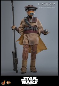 Leia Organa (Boushh Disguise) Star Wars Episode VI Movie Masterpiece 1/6 Action Figure by Hot Toys