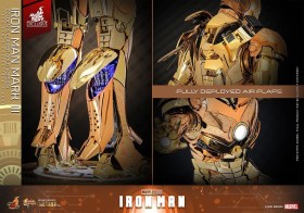 Iron Man Mark III (Golden & Copper Gold Version) Exclusive Diecast 1/6 Action Figure by Hot Toys