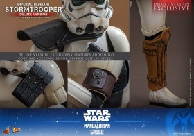 Imperial Remnant Stormtrooper (Deluxe Version) Star Wars The Mandalorian & Grogu 1/6 Action Figure by Hot Toys