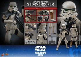 Imperial Remnant Stormtrooper (Deluxe Version) Star Wars The Mandalorian & Grogu 1/6 Action Figure by Hot Toys