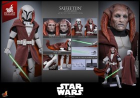 Saesee Tiin (Clone Armor) Exclusive Star Wars The Clone Wars 1/6 Action Figure by Hot Toys