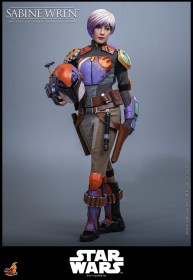 Sabine Wren Star Wars Rebels 1/6 Action Figure by Hot Toys