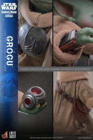 Grogu Star Wars The Mandalorian & Grogu Life-Size Figure by Hot Toys