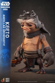 Keeto (Anzellan Droidsmith) Star Wars The Mandalorian & Grogu Life-Size Figure by Hot Toys
