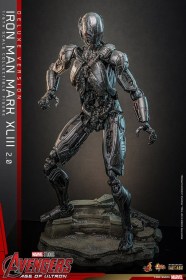 Iron Man Mark XLIII (2.0) (Deluxe Version) Avengers Age of Ultron 1/6 Action Figure by Hot Toys