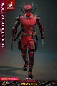 Wolverinepool Exclusive Deadpool & Wolverine 1/6 Action Figure by Hot Toys