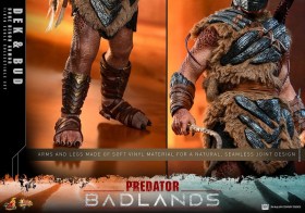 Dek (Bone Bison Armor) and Bud Predator Badlands 1/6 Action Figures 2-Pack by Hot Toys
