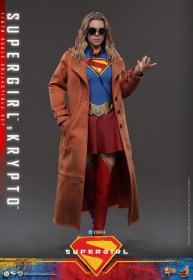 Supergirl & Krypto DC Comics 1/6 Action Figure Set by Hot Toys