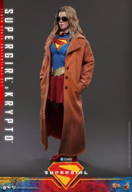 Supergirl & Krypto DC Comics 1/6 Action Figure Set by Hot Toys