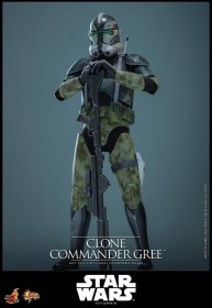 Clone Commander Gree Star Wars 1/6 Action Figure by Hot Toys
