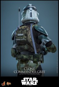 Clone Commander Gree Star Wars 1/6 Action Figure by Hot Toys