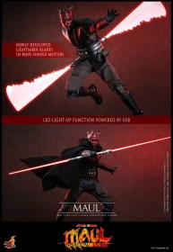 Maul Star Wars Maul Shadow Lord Television 1/6 Action Figure by Hot Toys
