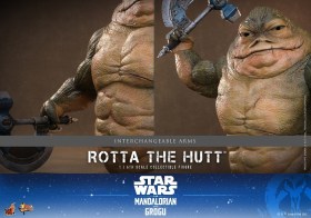 Rotta The Hutt Star Wars 1/6 Action Figure by Hot Toys