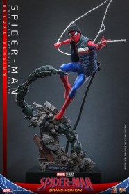 Spider-Man (Deluxe Version) Marvel Spider-Man: Brand New Day 1/6 Action Figure by Hot Toys