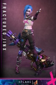 Fractured Jinx Arcane 1/6 Action Figure by Hot Toys