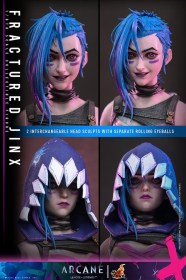 Fractured Jinx Arcane 1/6 Action Figure by Hot Toys