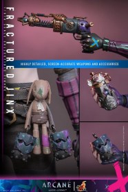 Fractured Jinx Arcane 1/6 Action Figure by Hot Toys