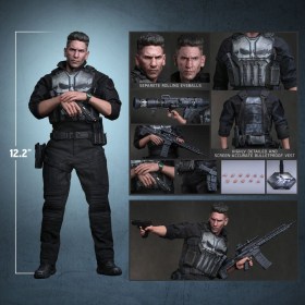 The Punisher Marvel 1/6 Action Figure by Hot Toys