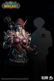 Sylvanas Windrunner World of Warcraft 1/1 Life Size Bust by Infinity Studio