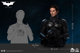 Batman (Christian Bale) The Dark Knight Trilogy Life-Size Bust by Infinity Studio