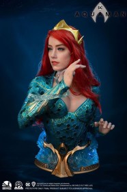 Mera Aquaman Life-Size Bust by Infinity Studio