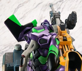 Yashima Evangelion Unit-01 Premium Metallic Color Ver. Rebuild of Evangelion Operation Statue by Infinity Studio