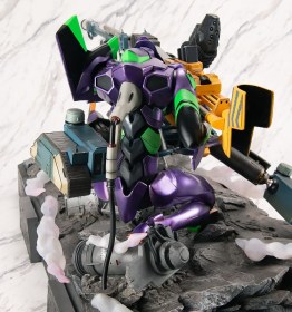 Yashima Evangelion Unit-01 Premium Metallic Color Ver. Rebuild of Evangelion Operation Statue by Infinity Studio