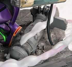 Yashima Evangelion Unit-01 Premium Metallic Color Ver. Rebuild of Evangelion Operation Statue by Infinity Studio