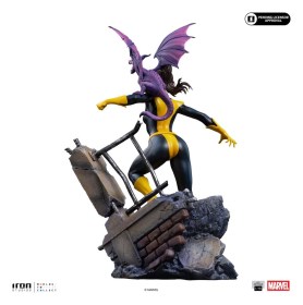 Kitty Pride & Lockheed Marvel X-Men Comics BDS Art 1/10 Scale Statue by Iron Studios