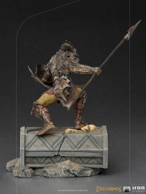 Armored Orc Lord Of The Rings BDS Art 1/10 Scale Statue by Iron Studios