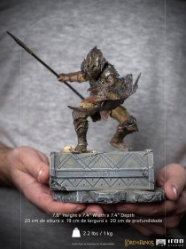 Armored Orc Lord Of The Rings BDS Art 1/10 Scale Statue by Iron Studios